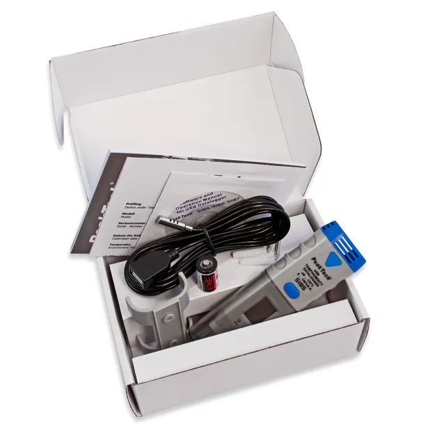 miernik-wilgotn-temp-usb-datalogger-peaktech-5185-stan-nowy