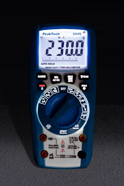 multimetr-cyfrowy-bt-lcd-trurms-ip67-peaktech-3445-stan-nowy