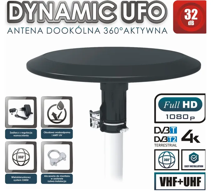 antena-red-eagle-dynamic-ufo-360-dookolna-dvb-t2-stan-nowy