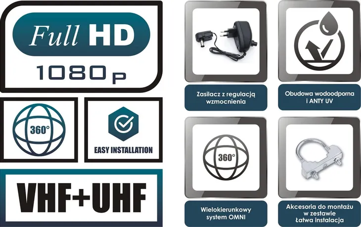 antena-red-eagle-dynamic-ufo-360-dookolna-dvb-t2-stan-nowy