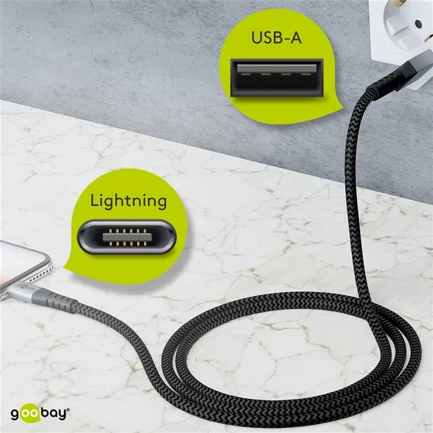 kabel-usb-2-0-apple-lightning-goobay-textil-2m-stan-nowy