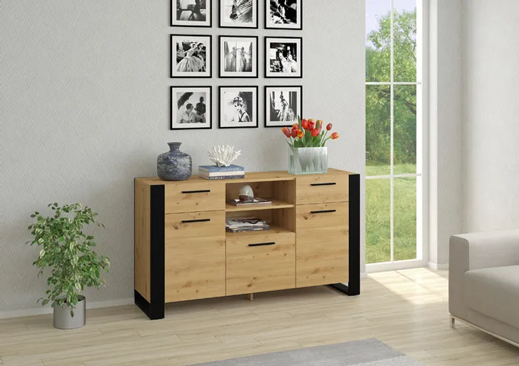komoda-dab-artisan-imatra-5x-stan-nowy