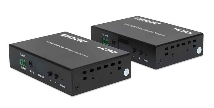 Zestaw Extenderów HDMI Over IP H.264 odbiornik i nadajnik