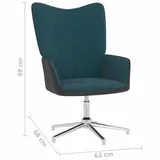 fotel-niebieski-aksamit-i-pvc