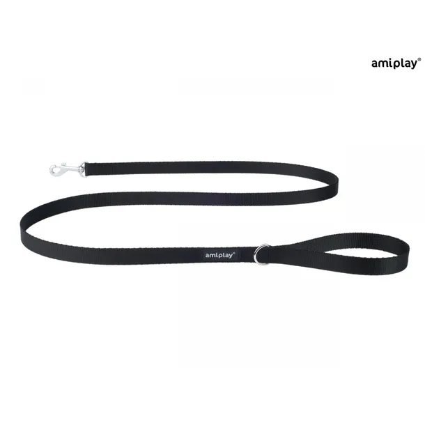amiplay-smycz-basic-czarna-150-cm-rozmiar-s