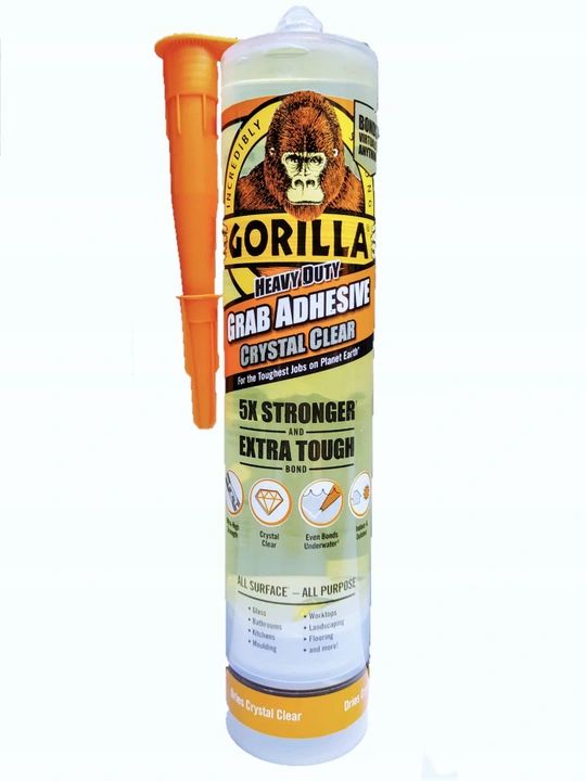 GORILLA Grab Adhesive Mocny przezroczysty klej montażowy 290ml Inny producent Sklep EMPIK COM