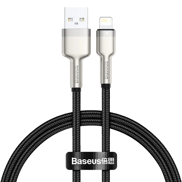 kabel-usb-do-lightning-baseus-cafule-2-4a-025m-czarny