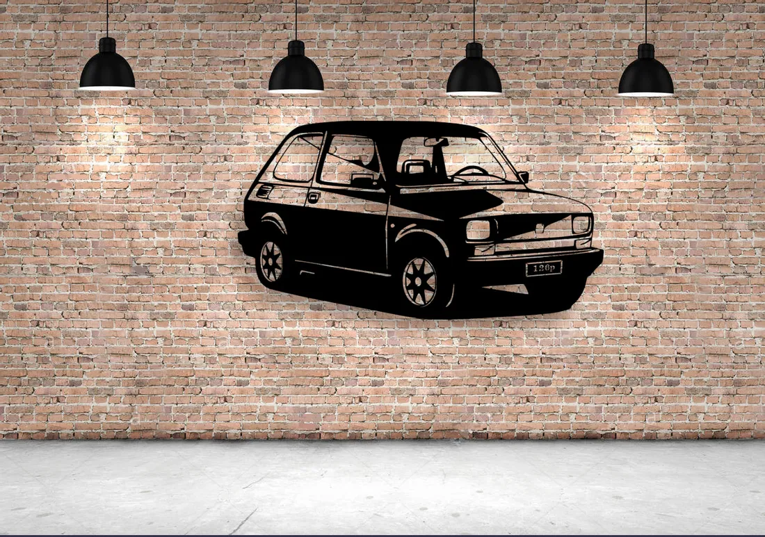 dekoracja-scienna-fiat-126p-maluch-stan-nowy