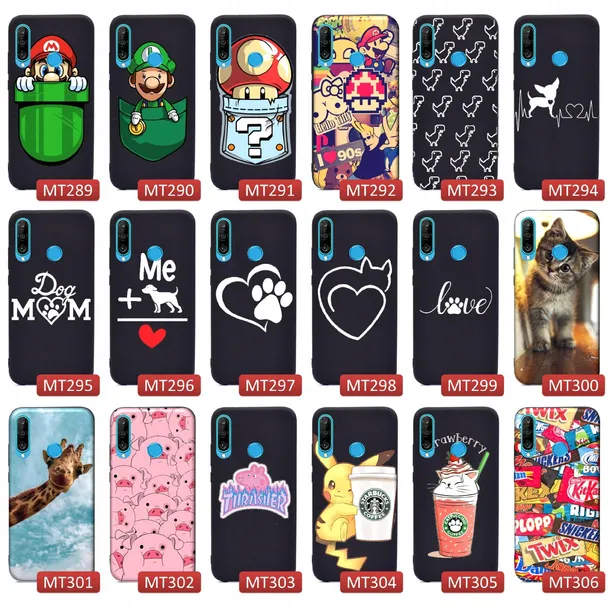 etui-matt-back-case-do-huawei-p30-lite-modne-wzory-kolor-czarny