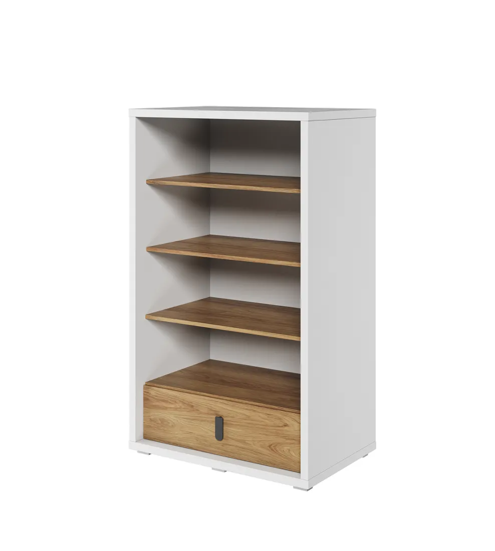 regal-szeroki-simi-hikora-bialy-85cm-stan-nowy