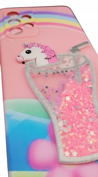 etui-jednorozec-brokat-do-xiaomi-redmi-note-9-stan-nowy