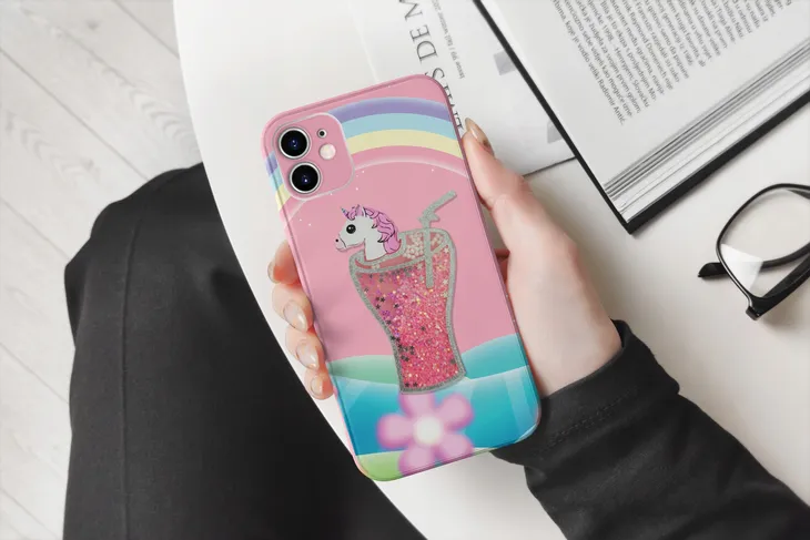 etui-jednorozec-brokat-do-iphone-12-mini-54-stan-nowy