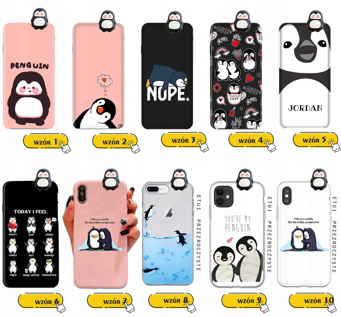 etui-case-pingwin-wzory-do-samsung-galaxy-a21s