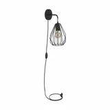 kinkiet-brylant-czarny-e27-tk-lighting