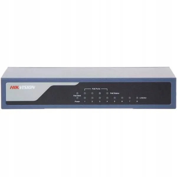 switch-poe-8-portowy-ds-3e0108p-e-hikvision