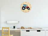 zegar-scienny-traktor-30cm-cichy-kolor-bialy-czarny-odcienie-czerwieni-odcienie-niebieskiego-odcienie-pomaranczowego-wielokolorowy