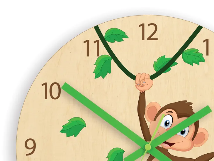 zegar-scienny-malpka-dla-dziecka-30cm-cichy-marka-modernclock