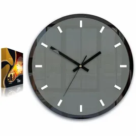 zegar-scienny-rolo-szare30-cm