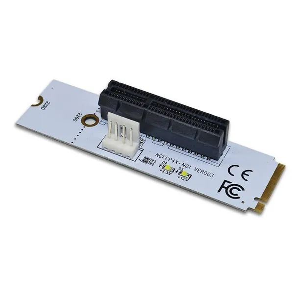 adapter-ngff-m-2-do-pcie-x4-led-riser-stan-nowy