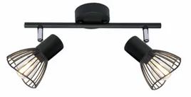 fly-listwa-2x40w-e14-czarny
