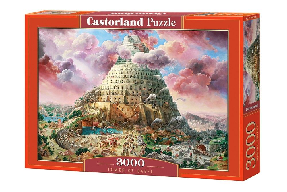 PUZZLE 3000 WIEŻA BABEL TOWER OF BABEL 300563