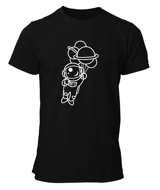 koszulka-meska-astronauta-balony-stan-nowy