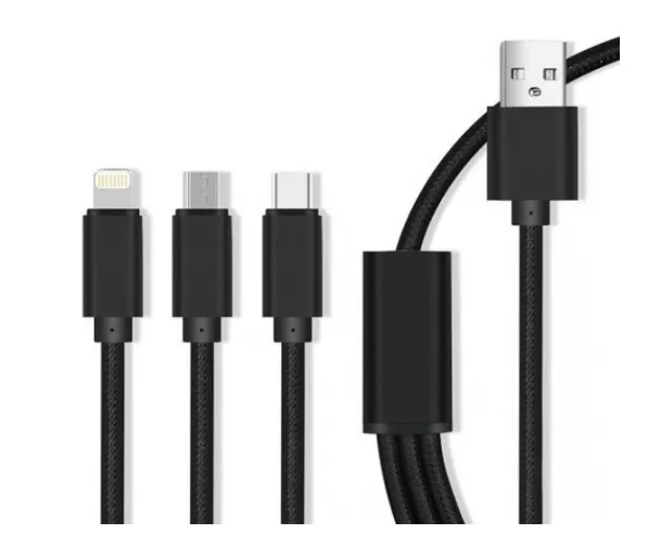 kabel-3w1-lightning-micro-usb-usb-c-3a-czarny