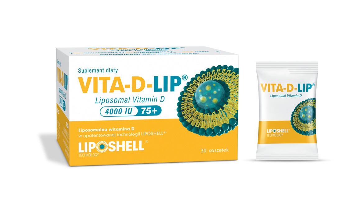 Vita D Lip Liposomalna Witamina D 4000 Iu O Smaku Melona 30 Saszetek Erlipl 9387