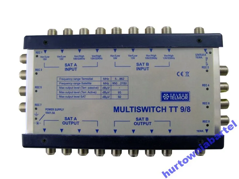 multiswitch-tt-9-8-kaskadowy-telkom-telmor-stan-nowy