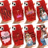 etui-brokatowe-wzory-do-iphone-8-kolor-czerwony