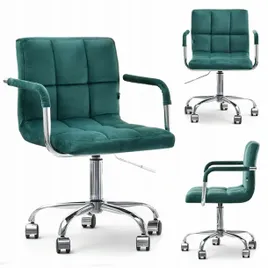 modny-fotel-glamour-z-mobilna-podstawa-elis-zielony-welur-chrom