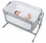 lozeczko-chicco-next2me-magic-cool-grey-przescieradla-stan-nowy-marka-chicco