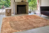 dywan-serge-lesage-upside-down-ocre-kolor-odcienie-brazowego