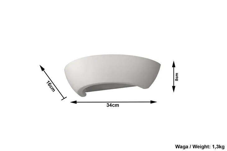 ceramiczny-kinkiet-e724-oskam-kolor-bialy-stan-nowy