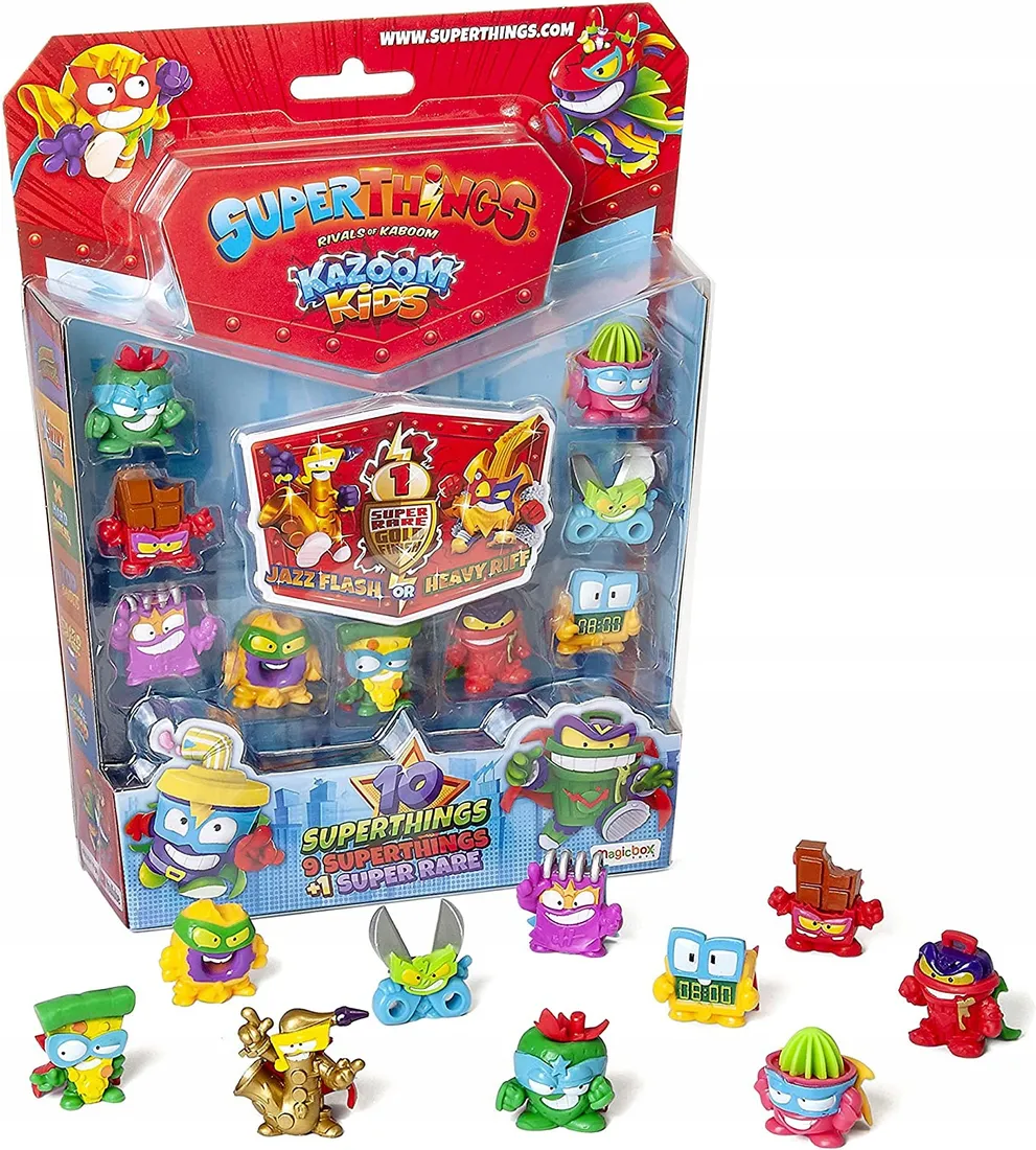 SUPER ZINGS SERIA 8 THINGS 10 FIGUREK 1 ZŁOTA – 122462758