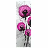 fotoroleta-dmuchawce-amarantowe-68x215
