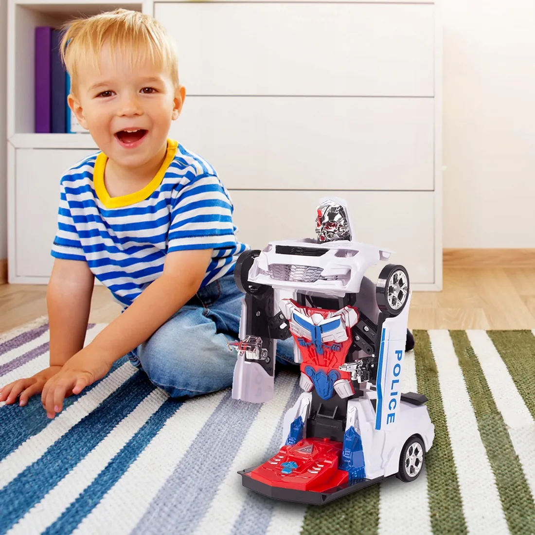 transformer-auto-samochod-policja-robot-jezdzi-gra