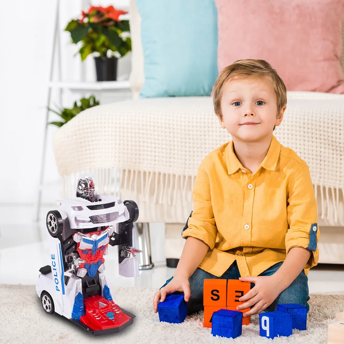 transformer-auto-samochod-policja-robot-jezdzi-gra