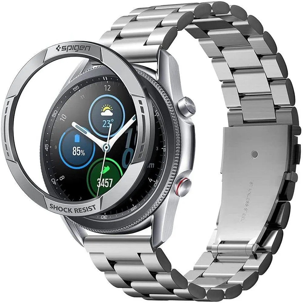 spigen-chrono-shield-galaxy-watch-3-45mm-silver