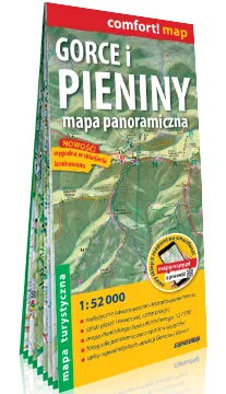 gorce-pieniny-mapa-laminowana-expressmap-jezyk-polski