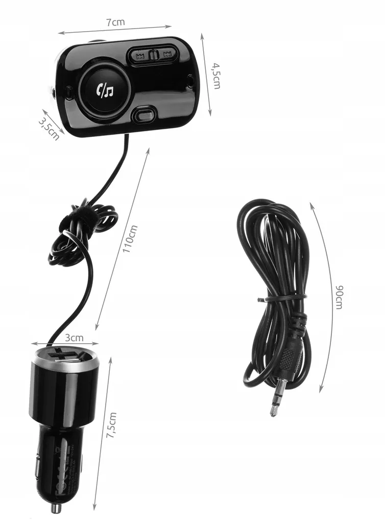 transmiter-samochodowy-fm-bluetooth-ladowarka-stan-nowy