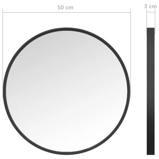 lustro-scienne-czarne-50-cm-lumarko-waga-z-opakowaniem-3-12-kg