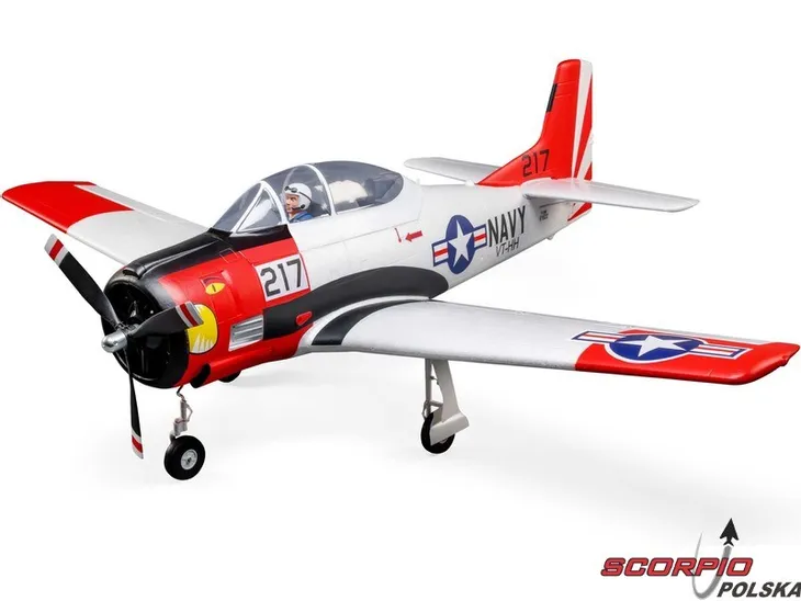 e-flite-t-28-trojan-1-2m-smart-bnf-basic