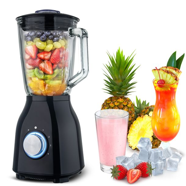 ﻿Blender kielichowy TurboTronic szklany max 1400W kruszy lód 1,5L