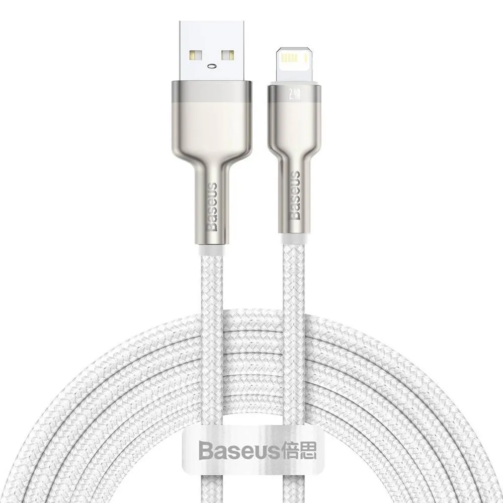 kabel-usb-do-lightning-baseus-cafule-2-4a-2m-bialy