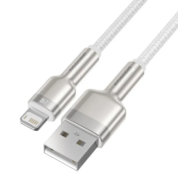 kabel-usb-do-lightning-baseus-cafule-2-4a-2m-bialy