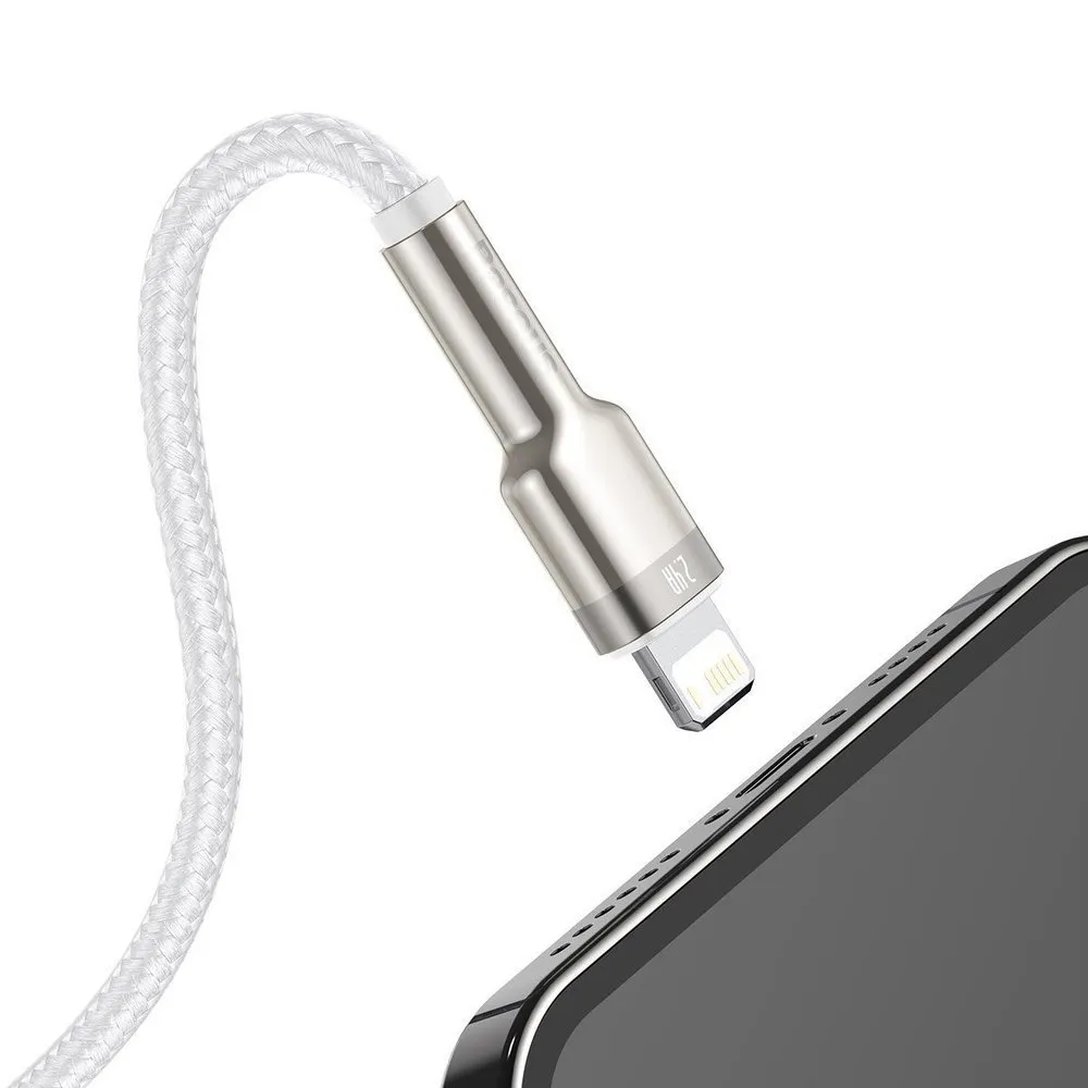 kabel-usb-do-lightning-baseus-cafule-2-4a-2m-bialy