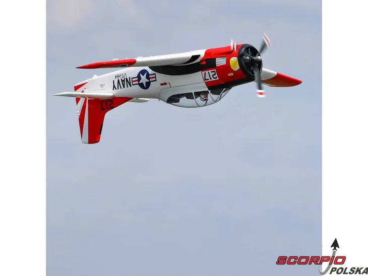 e-flite-t-28-trojan-1-2m-smart-bnf-basic-stan-nowy-stan-zlozenia-zlozony