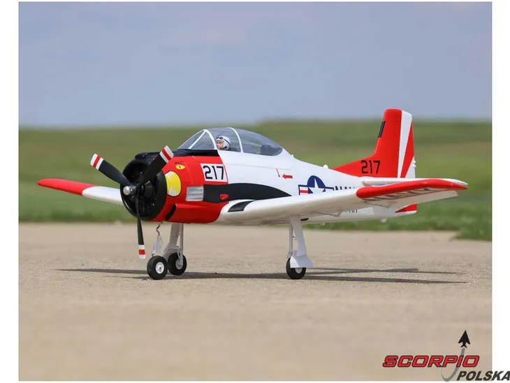 e-flite-t-28-trojan-1-2m-smart-bnf-basic-stan-zlozenia-zlozony-stan-nowy