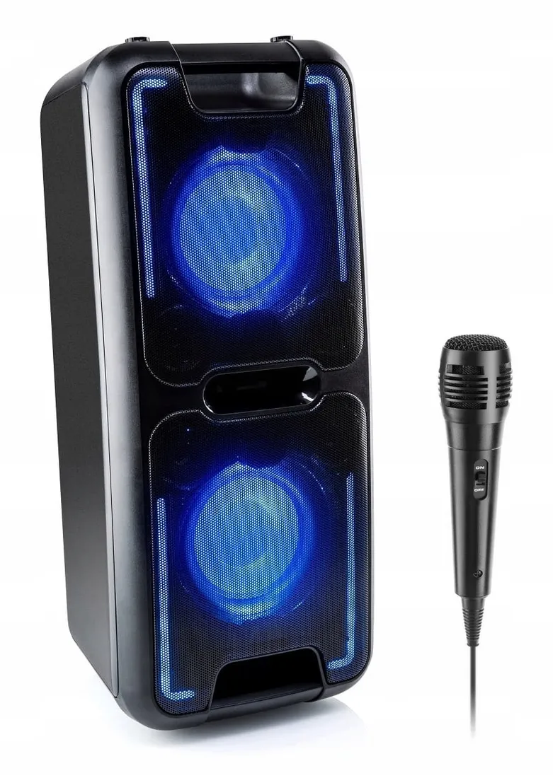 glosnik-bluetooth-mikrofon-karaoke-2xusb-aux-stan-nowy